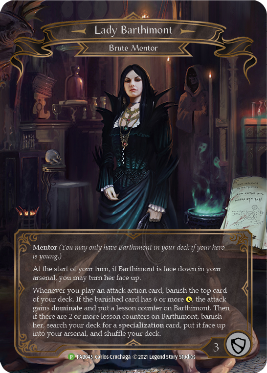 Lady Barthimont [FAB045] (Promo)  Rainbow Foil | Webway Games