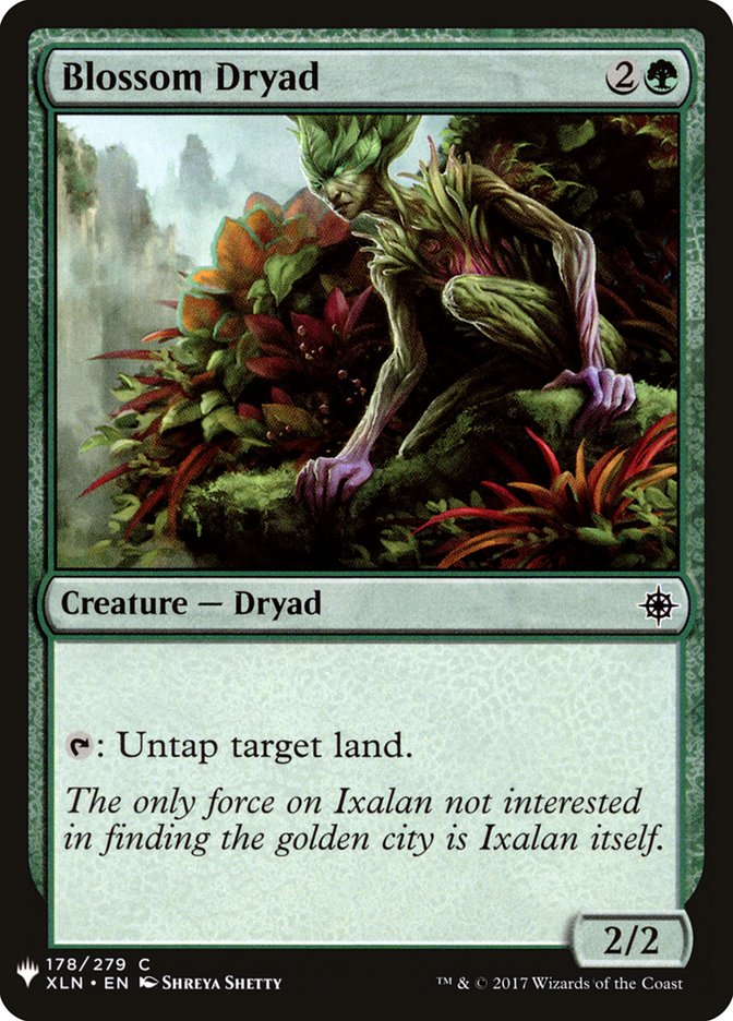 Blossom Dryad [Mystery Booster] | Webway Games