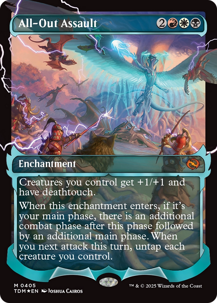 All-Out Assault (Showcase) [Tarkir: Dragonstorm] | Webway Games