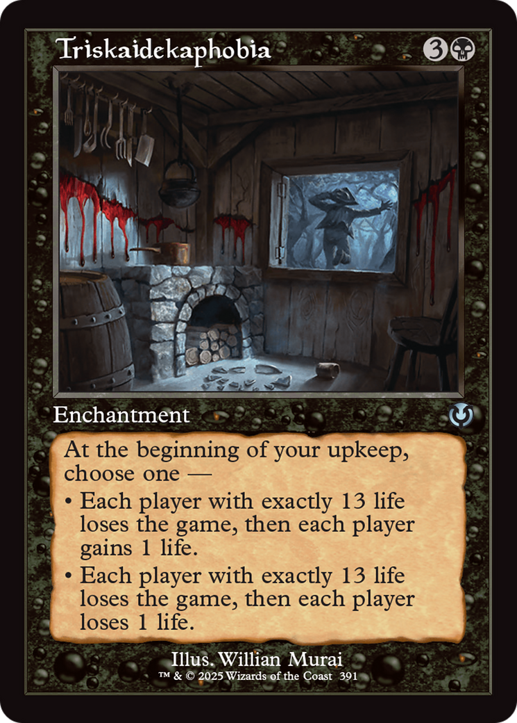 Triskaidekaphobia (Retro Frame) [Innistrad Remastered] | Webway Games