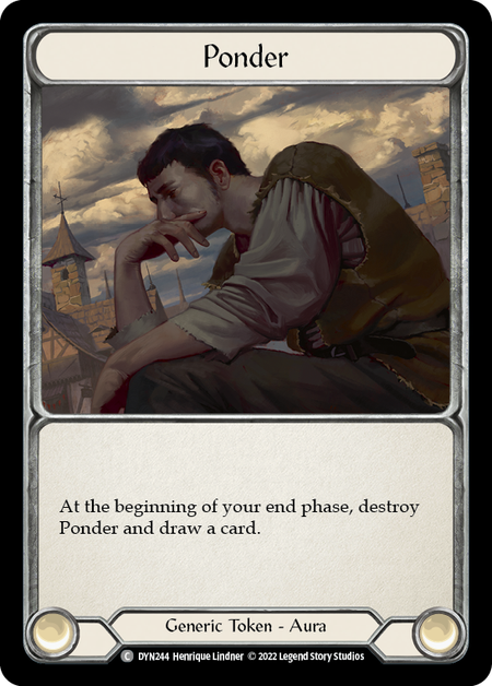 Ponder [DYN244] (Dynasty)  Rainbow Foil | Webway Games