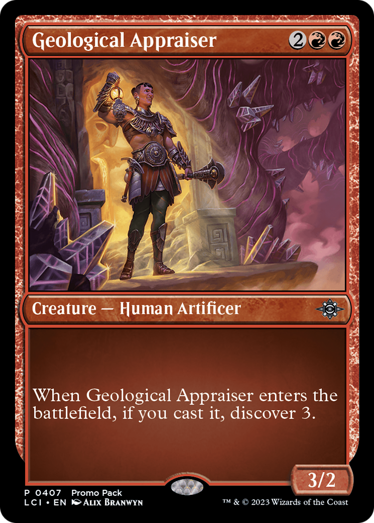 Geological Appraiser [The Lost Caverns of Ixalan Promos] | Webway Games