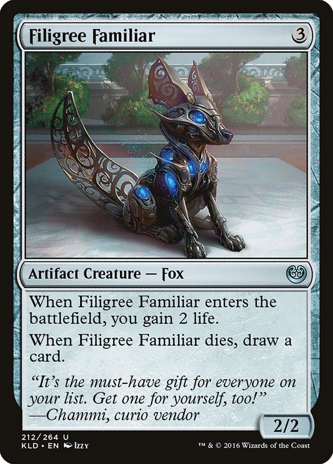 Filigree Familiar [Kaladesh] | Webway Games