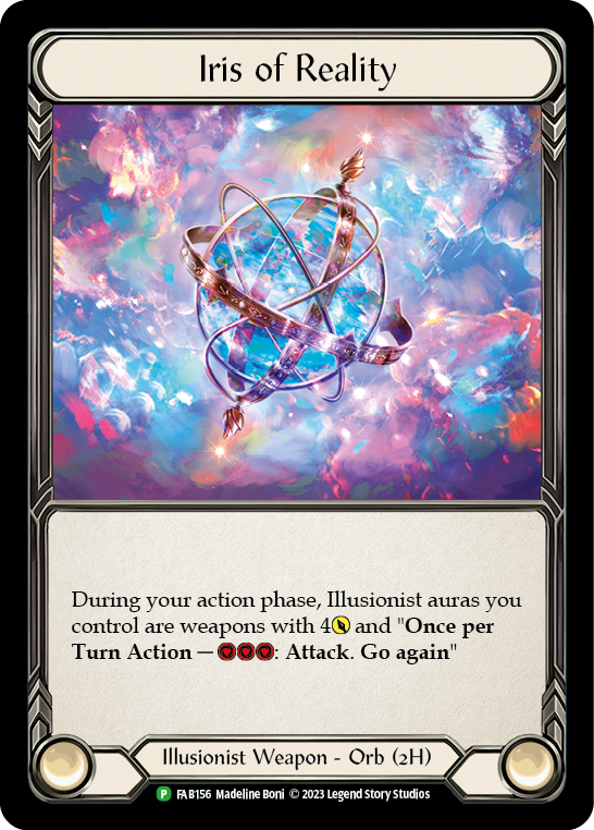 Iris of Reality [FAB156] (Promo)  Rainbow Foil | Webway Games