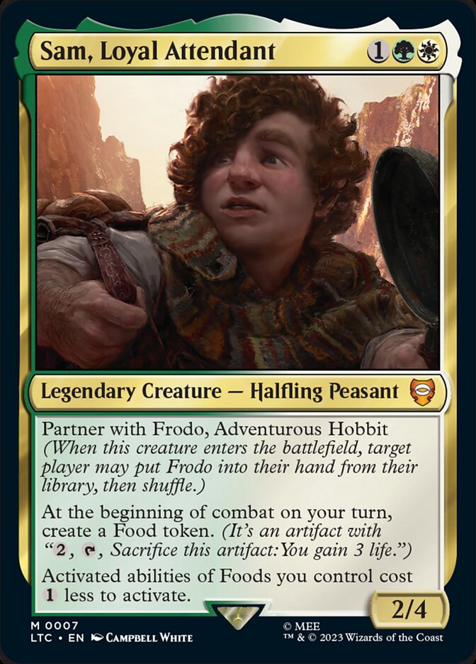 Sam, Loyal Attendant [The Lord of the Rings: Tales of Middle-Earth Commander] | Webway Games