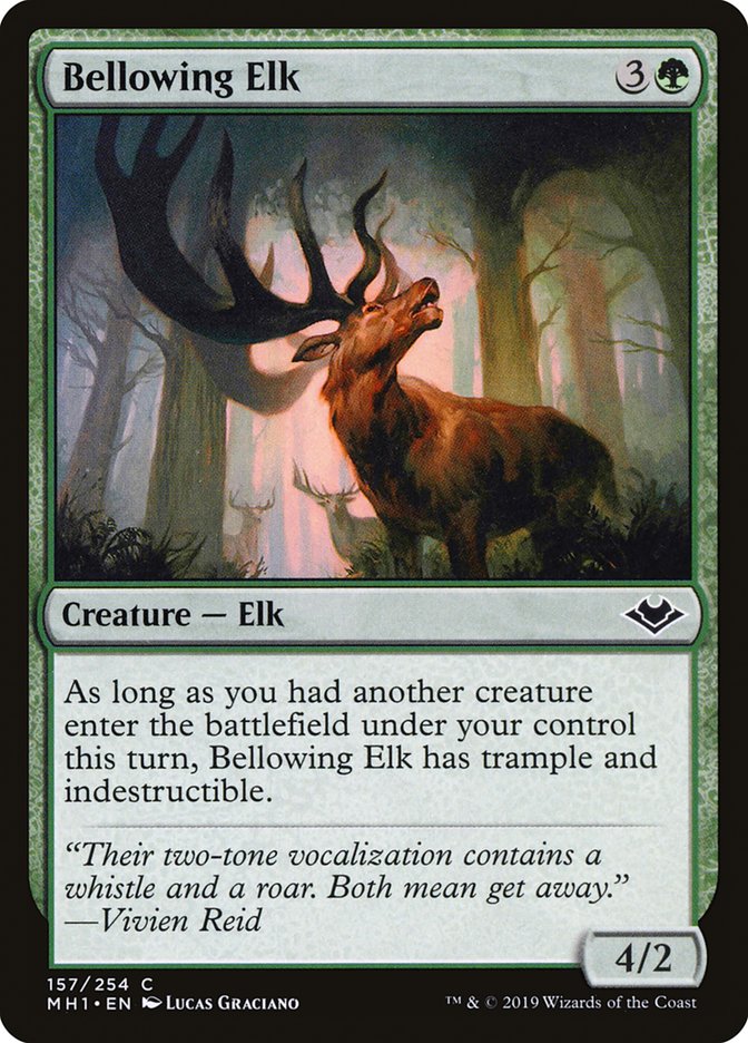 Bellowing Elk [Modern Horizons] | Webway Games