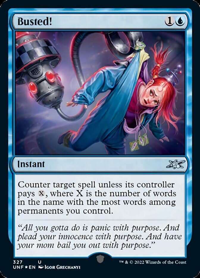 Busted! (Galaxy Foil) [Unfinity] | Webway Games