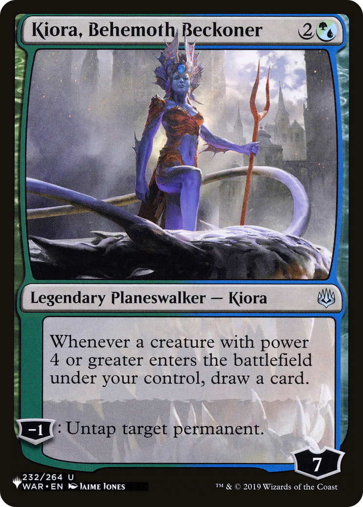 Kiora, Behemoth Beckoner [The List] | Webway Games