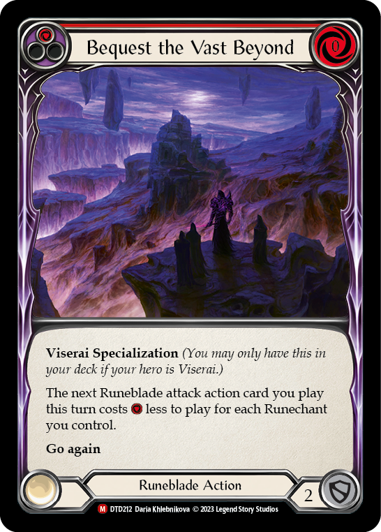 Bequest the Vast Beyond [DTD212] (Dusk Till Dawn) | Webway Games