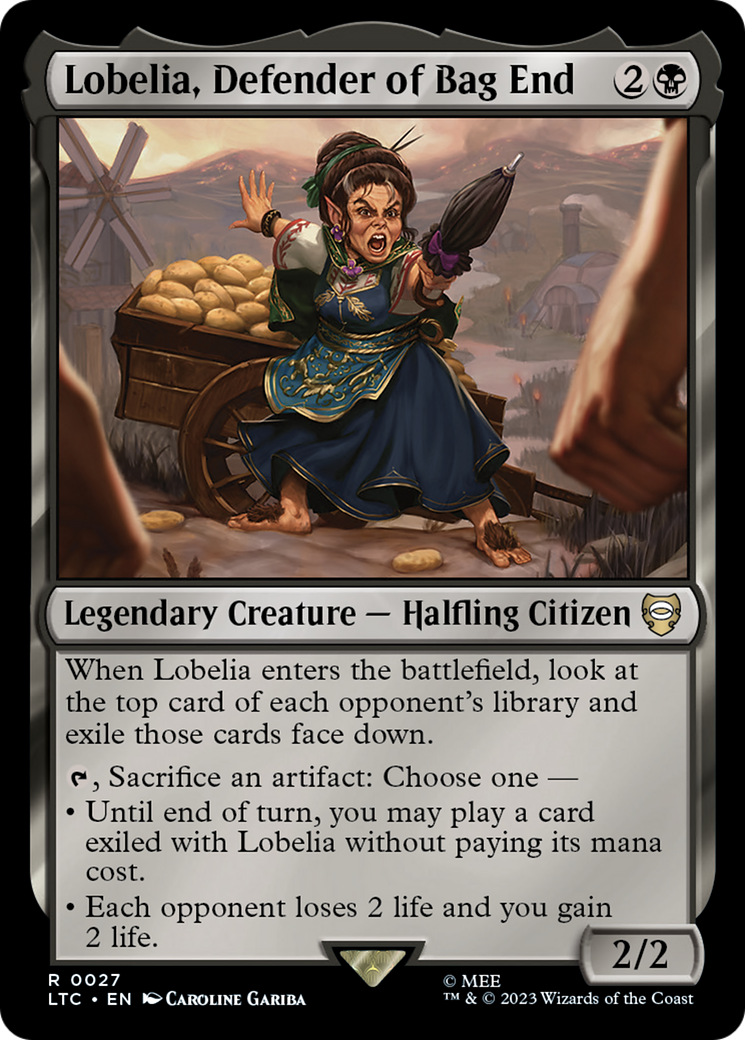 Lobelia, Defender of Bag End [The Lord of the Rings: Tales of Middle-Earth Commander] | Webway Games