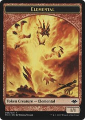 Elemental (008) // Wrenn and Six Emblem (021) Double-Sided Token [Modern Horizons Tokens] | Webway Games