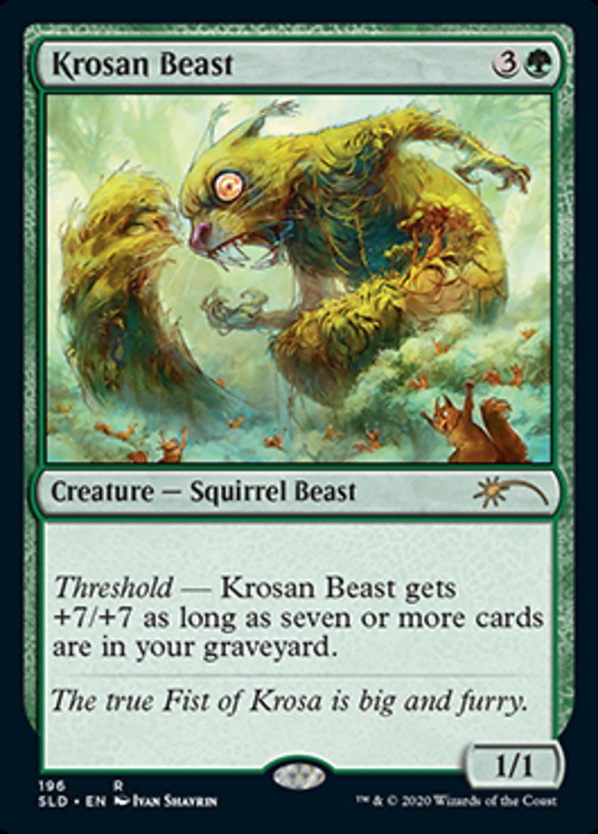 Krosan Beast [Secret Lair Drop Series] | Webway Games