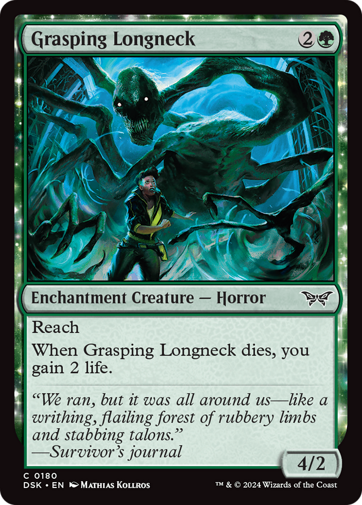 Grasping Longneck [Duskmourn: House of Horror] | Webway Games