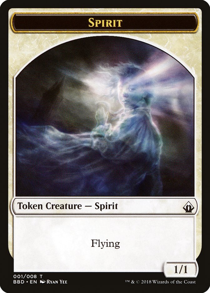 Spirit Token [Battlebond Tokens] | Webway Games