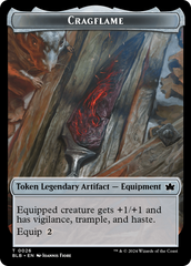 Cragflame // Starscape Cleric Double-Sided Token [Bloomburrow Tokens] | Webway Games