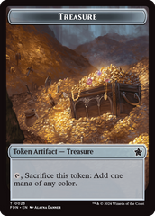 Food // Treasure Double-Sided Token [Foundations Tokens] | Webway Games