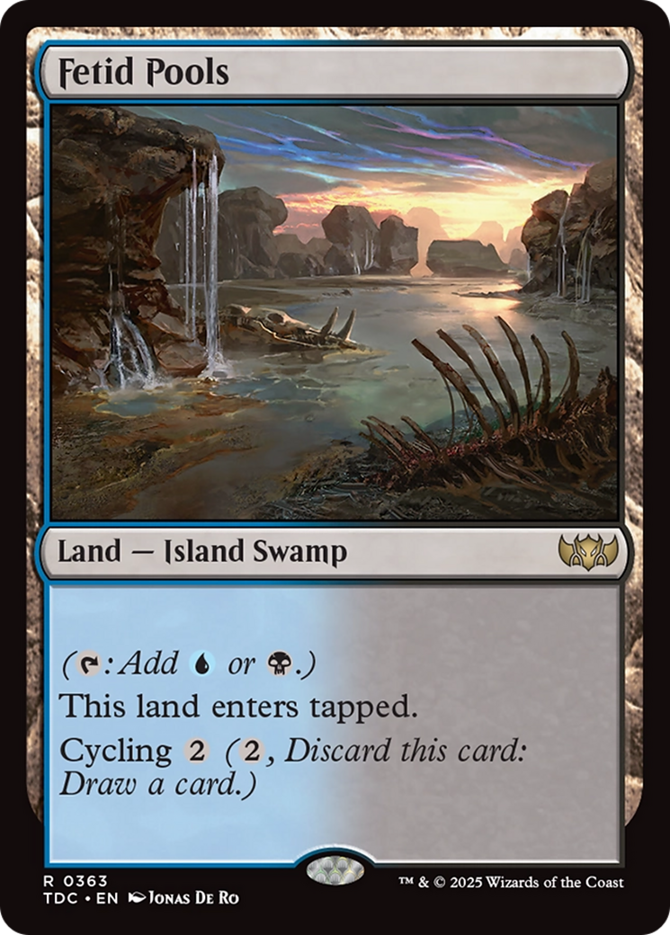 Fetid Pools [Tarkir: Dragonstorm Commander] | Webway Games