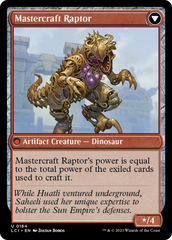 Saheeli's Lattice // Mastercraft Raptor [The Lost Caverns of Ixalan] | Webway Games