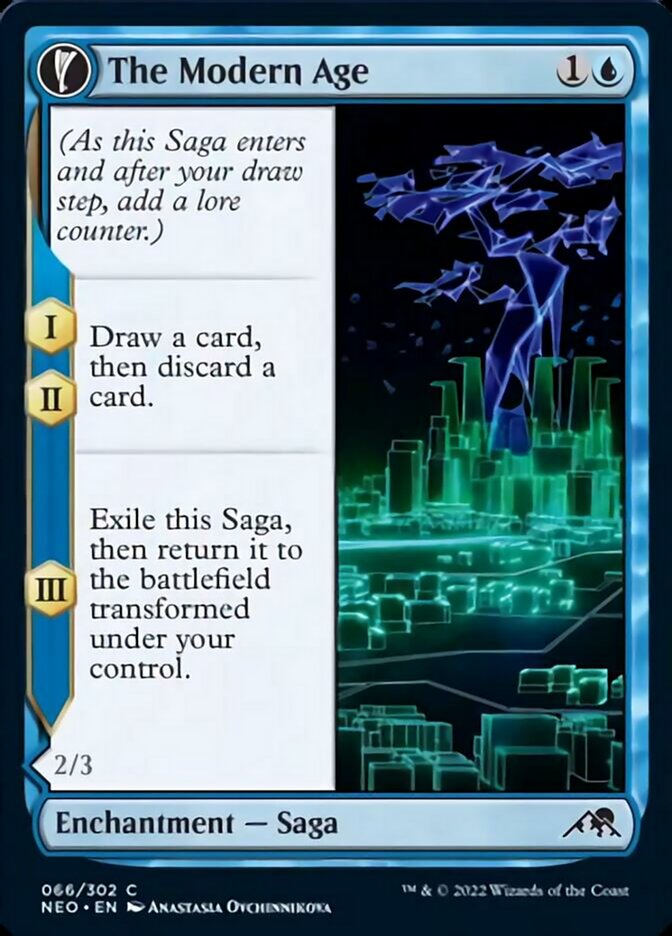 The Modern Age // Vector Glider [Kamigawa: Neon Dynasty] | Webway Games