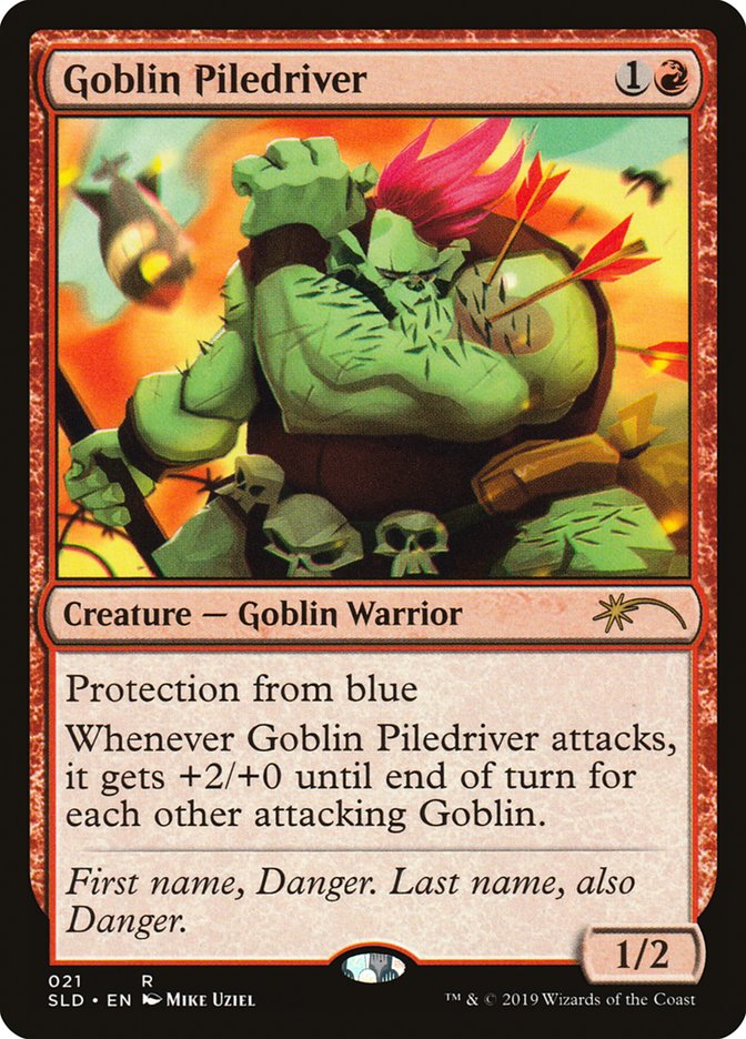 Goblin Piledriver [Secret Lair Drop Series] | Webway Games