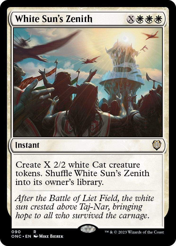 White Sun's Zenith [Phyrexia: All Will Be One Commander] | Webway Games