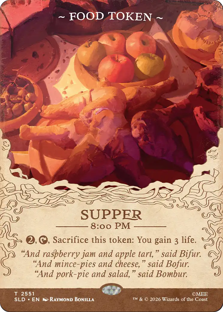 Food Token (2551) [Secret Lair Drop Series] | Webway Games