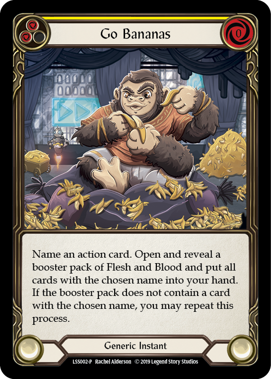 Go Bananas [LSS002-P] (Promo)  1st Edition Rainbow Foil | Webway Games