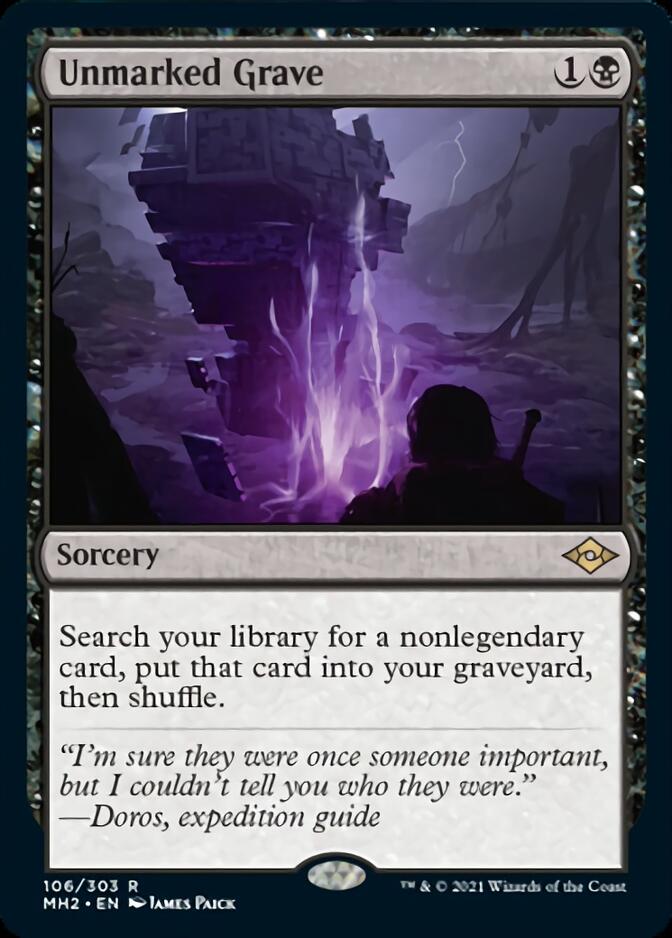 Unmarked Grave [Modern Horizons 2] | Webway Games