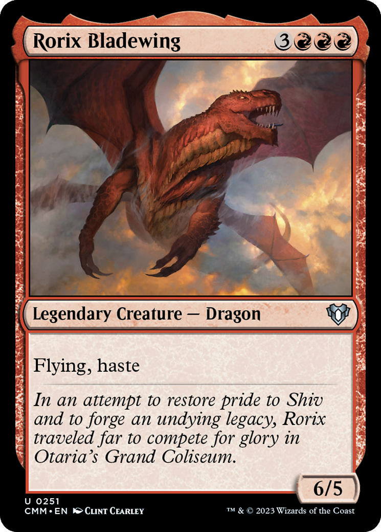 Rorix Bladewing [Commander Masters] | Webway Games