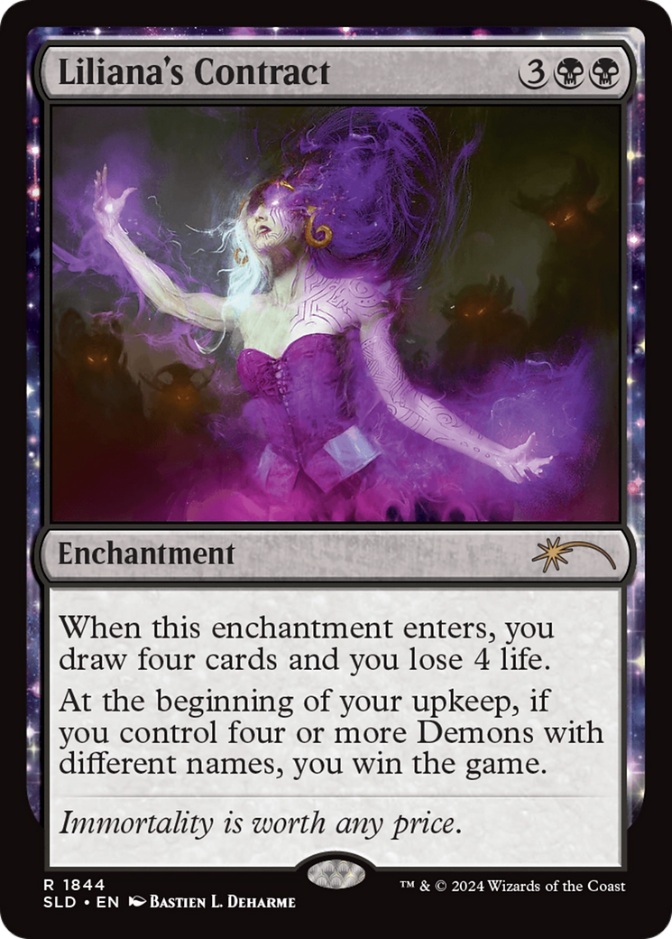 Liliana's Contract (1844) [Secret Lair Drop Series] | Webway Games