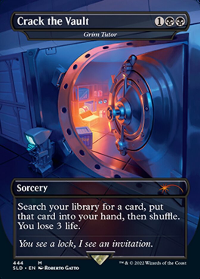 Grim Tutor - Crack the Vault [Secret Lair Drop Series] | Webway Games