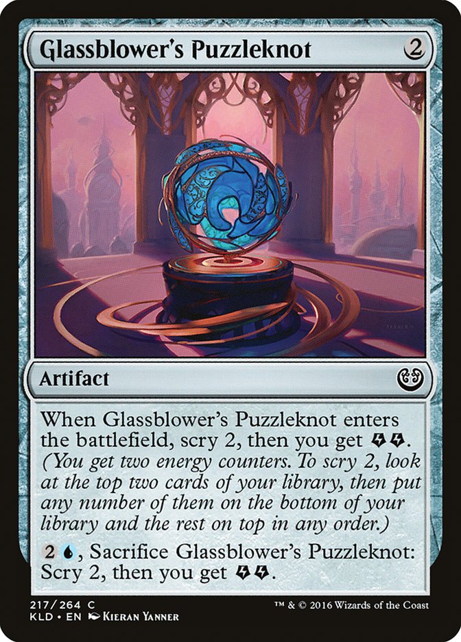 Glassblower's Puzzleknot [Kaladesh] | Webway Games