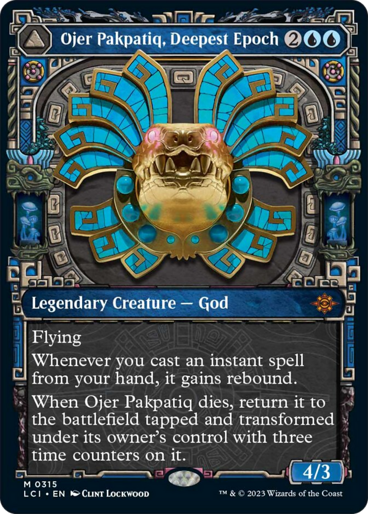 Ojer Pakpatiq, Deepest Epoch // Temple of Cyclical Time (Showcase) [The Lost Caverns of Ixalan] | Webway Games