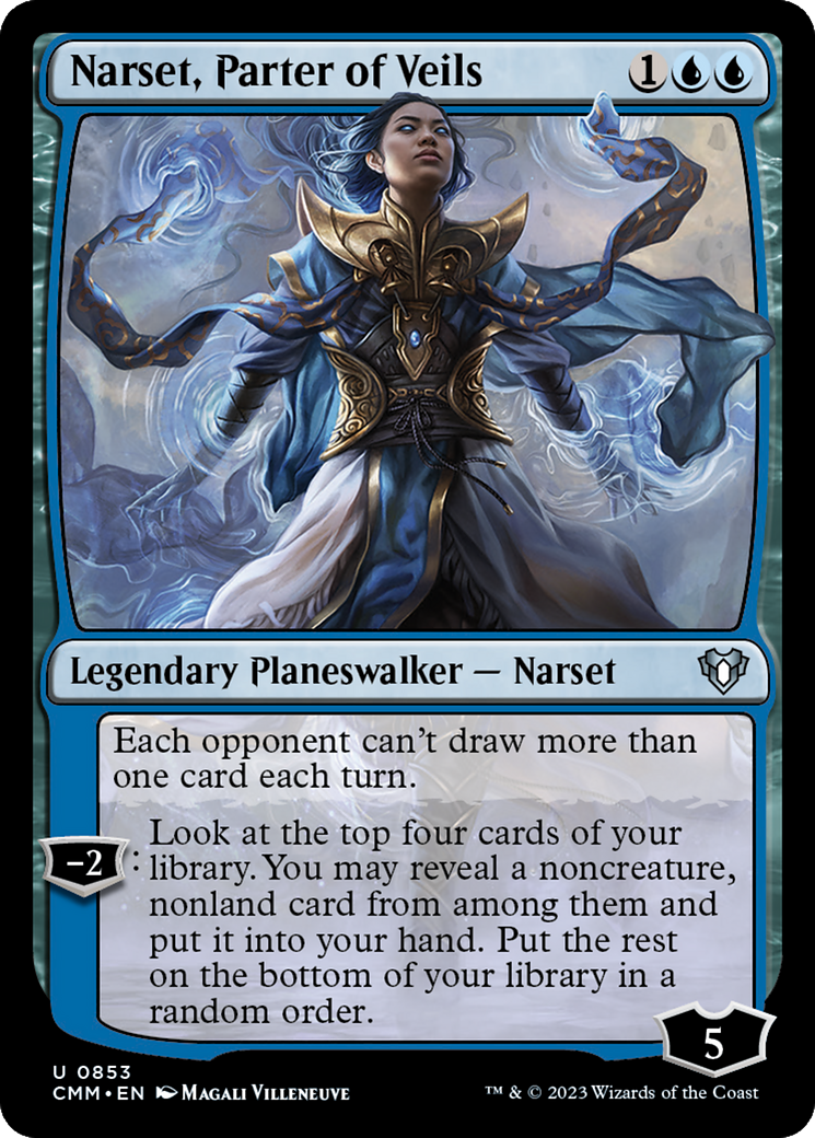 Narset, Parter of Veils [Commander Masters] | Webway Games