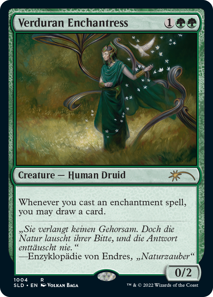Verduran Enchantress [Secret Lair Drop Series] | Webway Games
