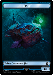 Fish // Clue (0021) Double-Sided Token [Doctor Who Tokens] | Webway Games