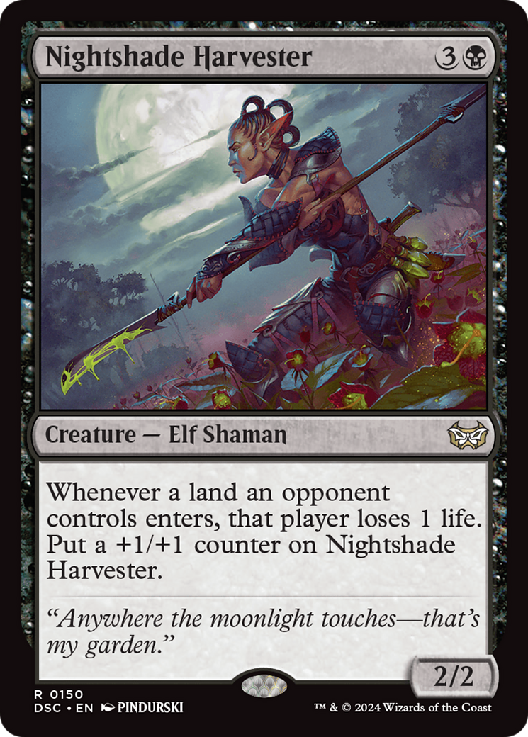 Nightshade Harvester [Duskmourn: House of Horror Commander] | Webway Games