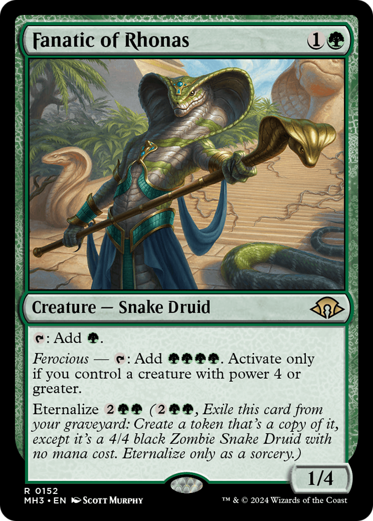 Fanatic of Rhonas [Modern Horizons 3] | Webway Games