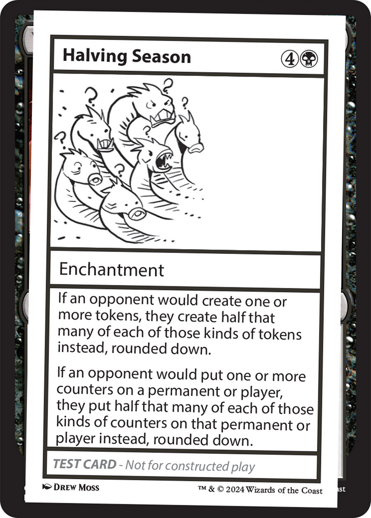 Halving Season [Mystery Booster 2 Playtest Cards] | Webway Games