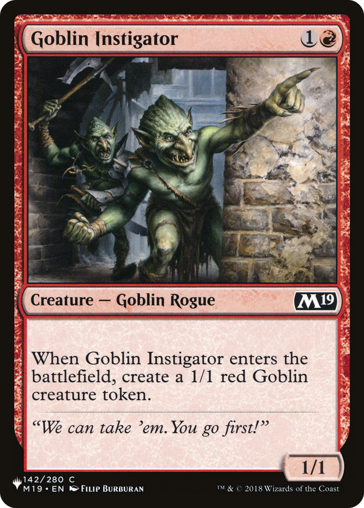 Goblin Instigator [The List] | Webway Games