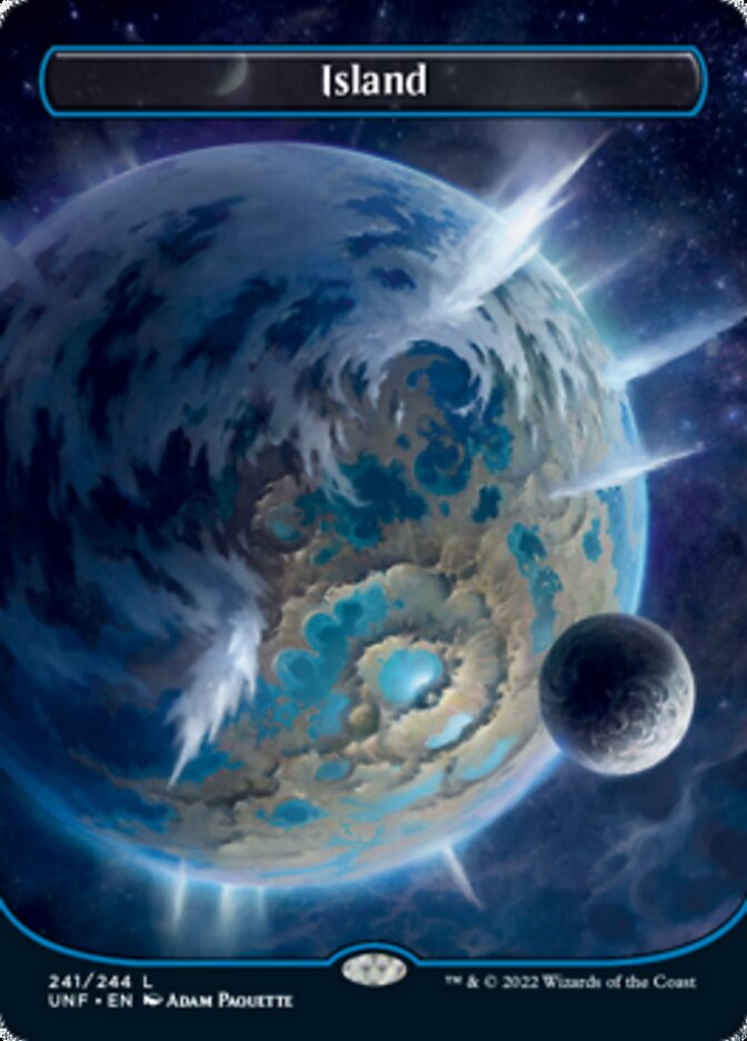 Island (241) (Orbital Space-ic Land) [Unfinity] | Webway Games