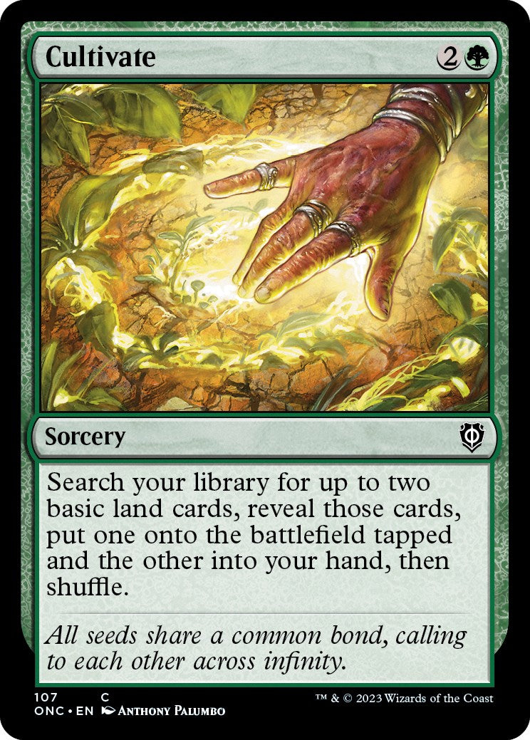 Cultivate [Phyrexia: All Will Be One Commander] | Webway Games