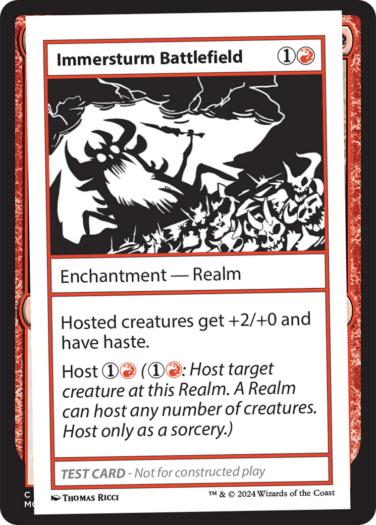 Immersturm Battlefield [Mystery Booster 2 Playtest Cards] | Webway Games