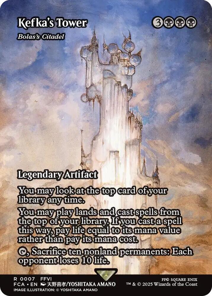 Kefka's Tower - Bolas's Citadel (Showcase) [FINAL FANTASY : Through the Ages] | Webway Games