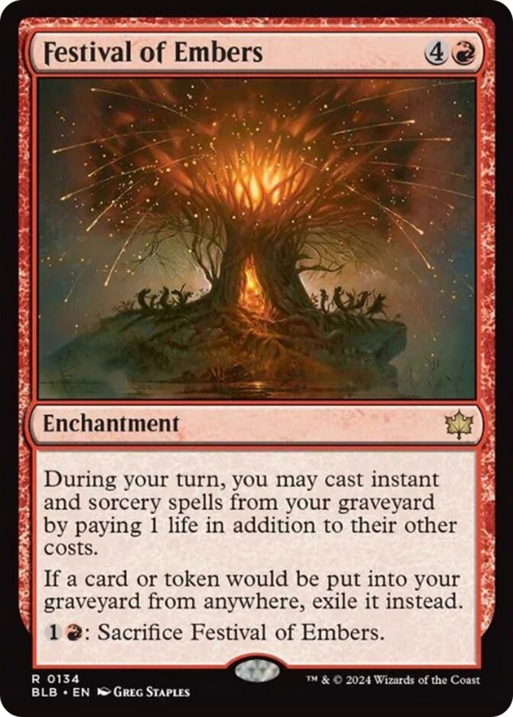 Festival of Embers [Bloomburrow] | Webway Games