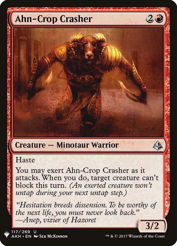 Ahn-Crop Crasher [Mystery Booster] | Webway Games