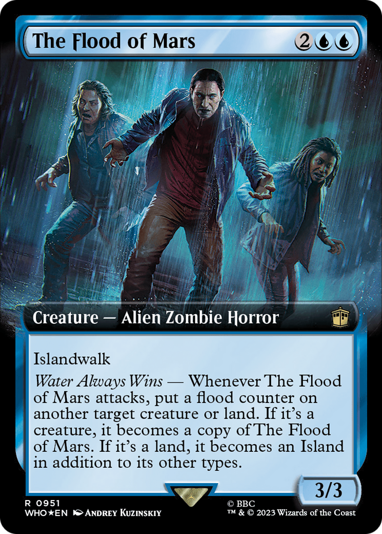 The Flood of Mars (Extended Art) (Surge Foil) [Doctor Who] | Webway Games