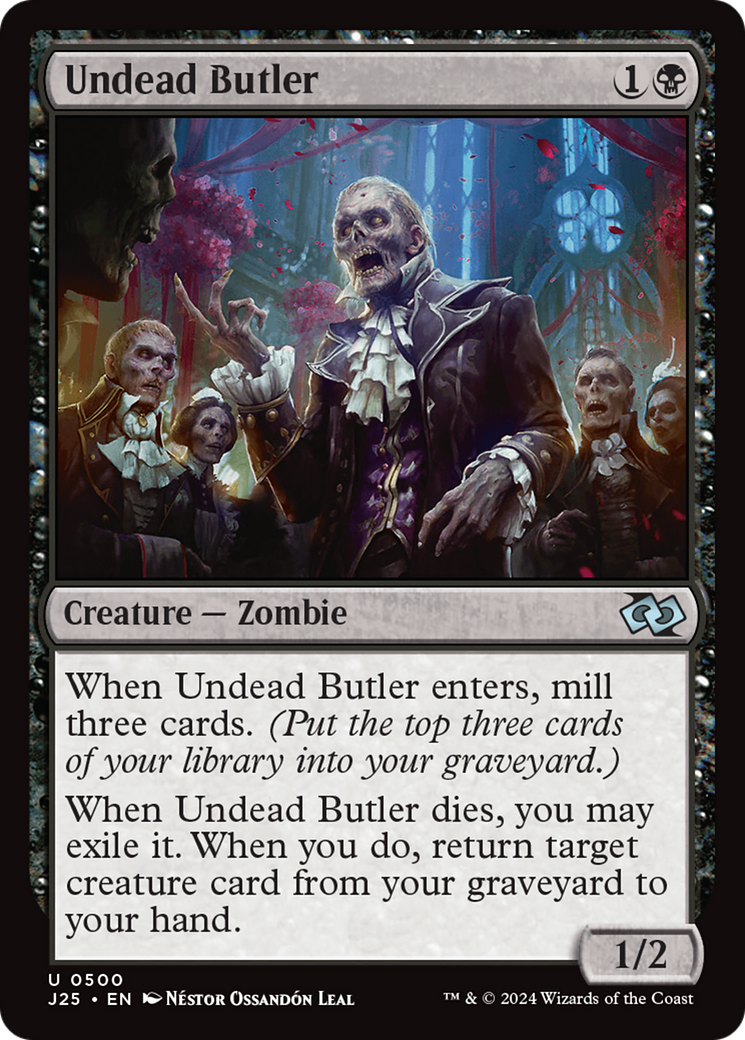 Undead Butler [Foundations Jumpstart] | Webway Games