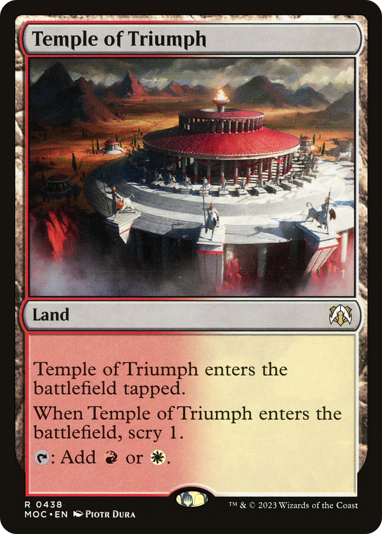 Temple of Triumph [March of the Machine Commander] | Webway Games