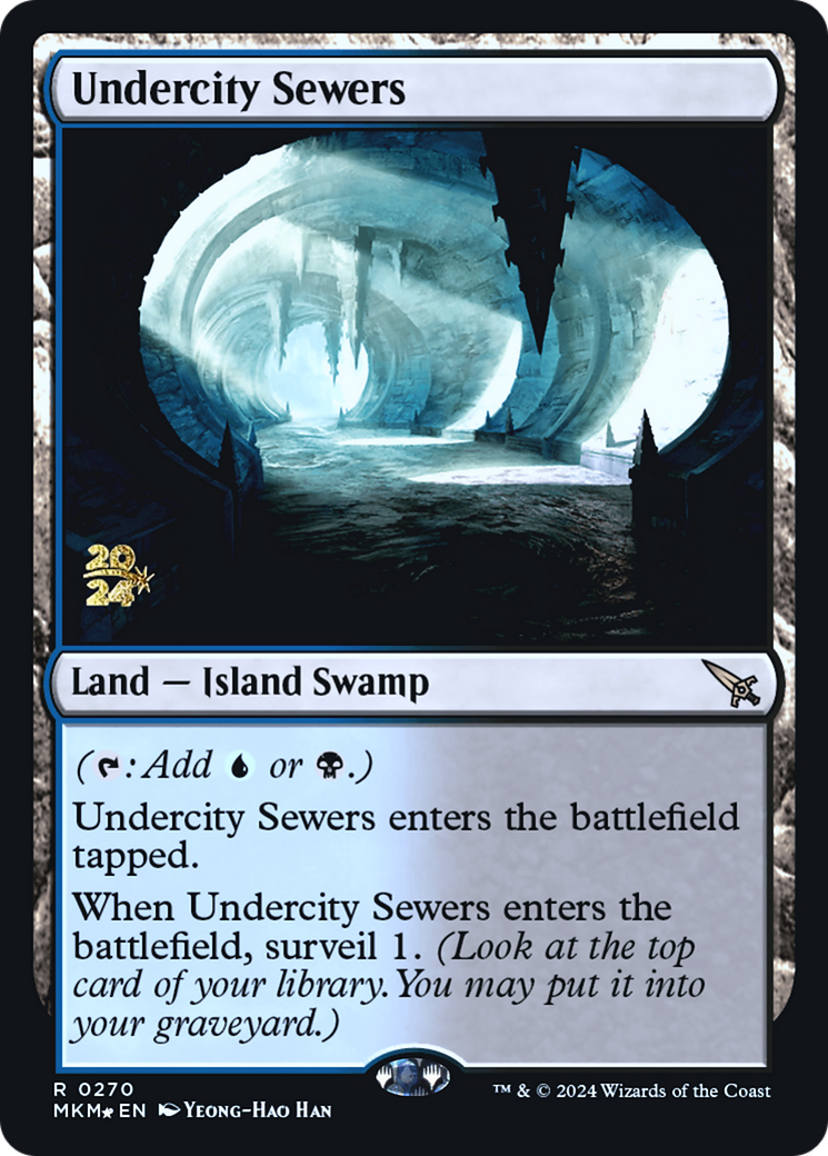 Undercity Sewers [Murders at Karlov Manor Prerelease Promos] | Webway Games